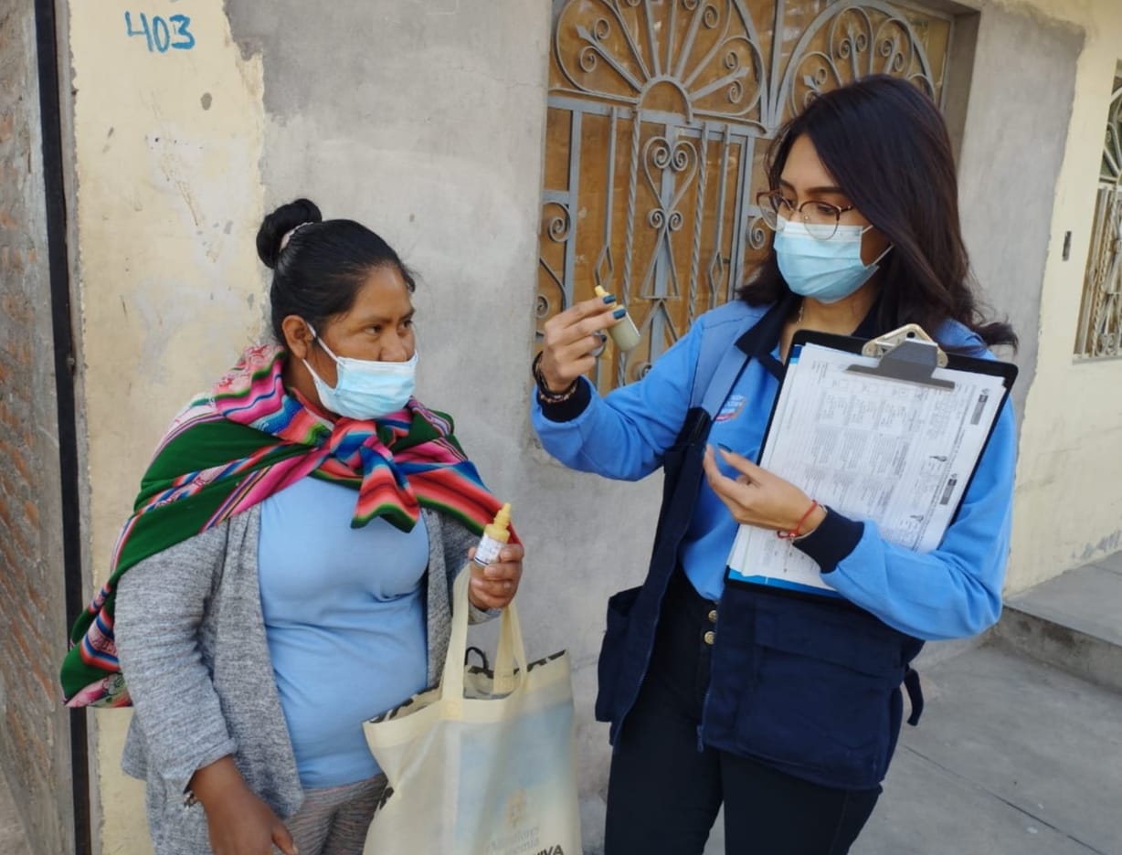 Lucha contra la anemia no se detiene en distritos de Arequipa