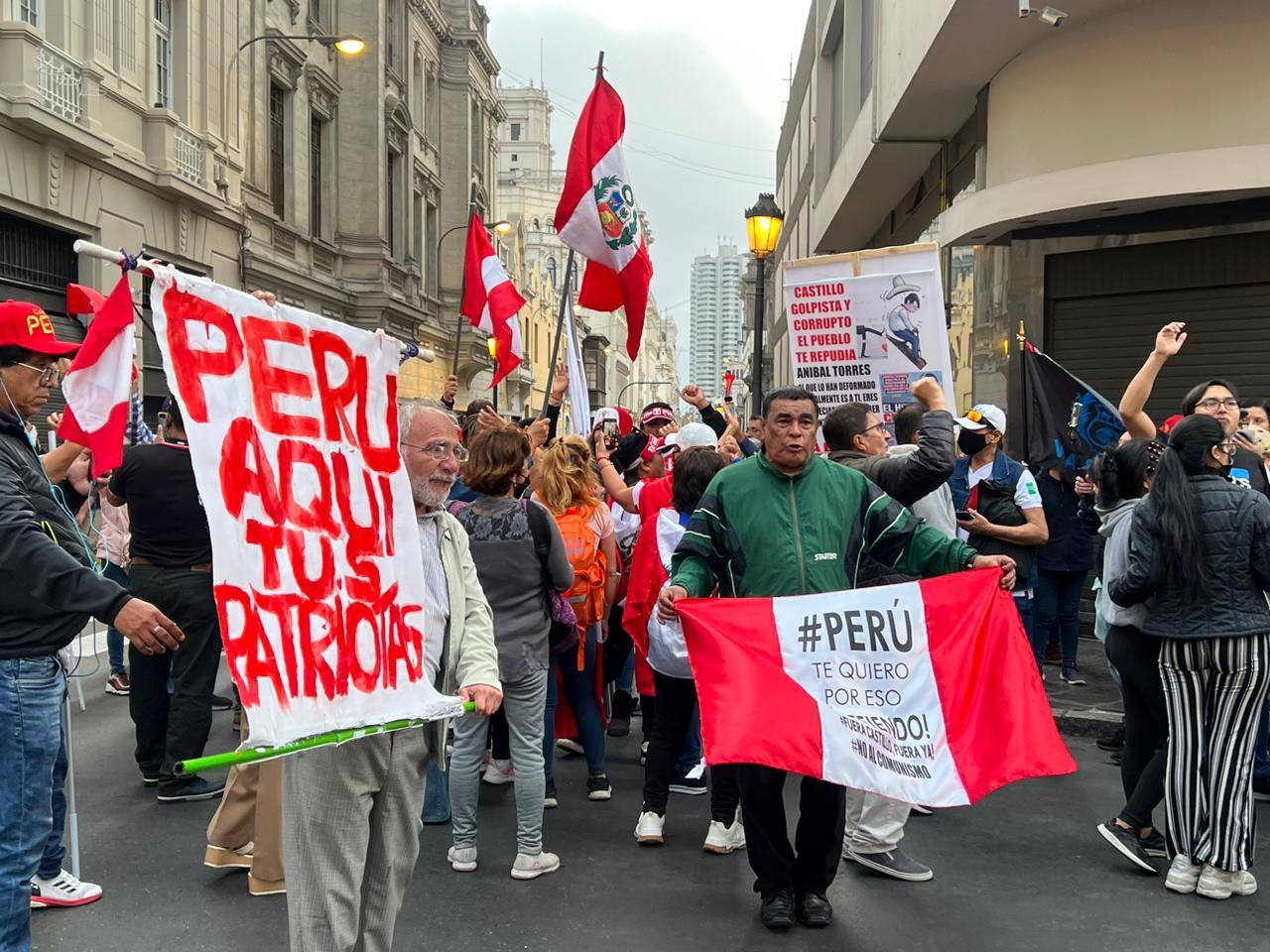 En medio de protestas contra Castillo llegó misión de OEA