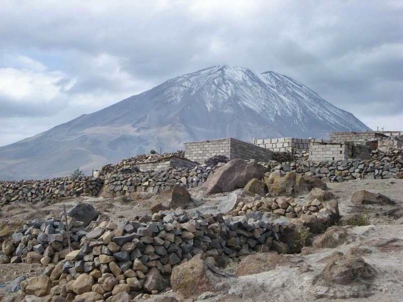 Tres distritos son los más vulnerables ante eventual erupción del Misti