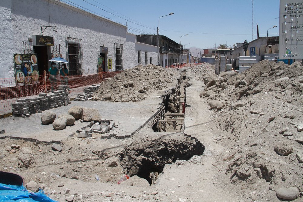 Parte de almacén histórico es hallado en obra de calle Villalba