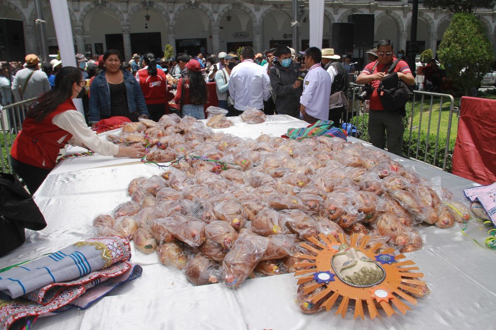 Fueron bautizados 600 guaguas en Plaza Mayor