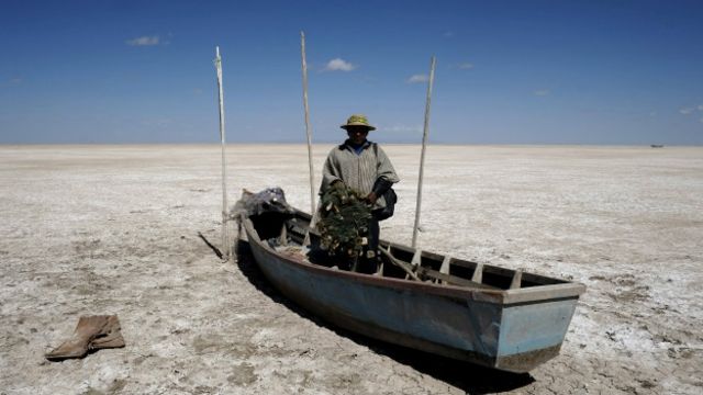 Desaparición del lago Poopó ocaso de una cultura andina