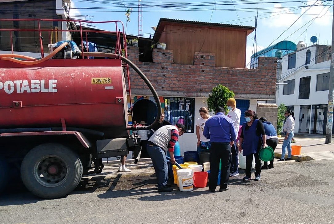 Corte de  agua en Cercado, Bustamante y Paucarpata habrá el miércoles