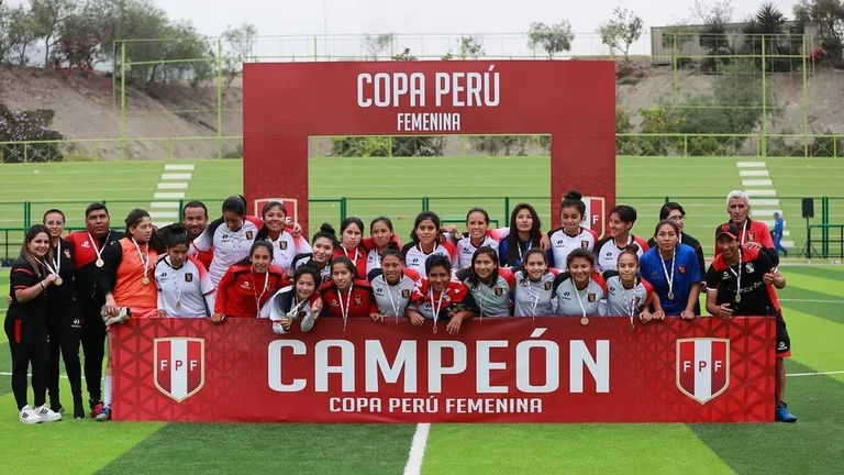 Equipo femenino del FBC Melgar se consagra ganador de la Copa Perú