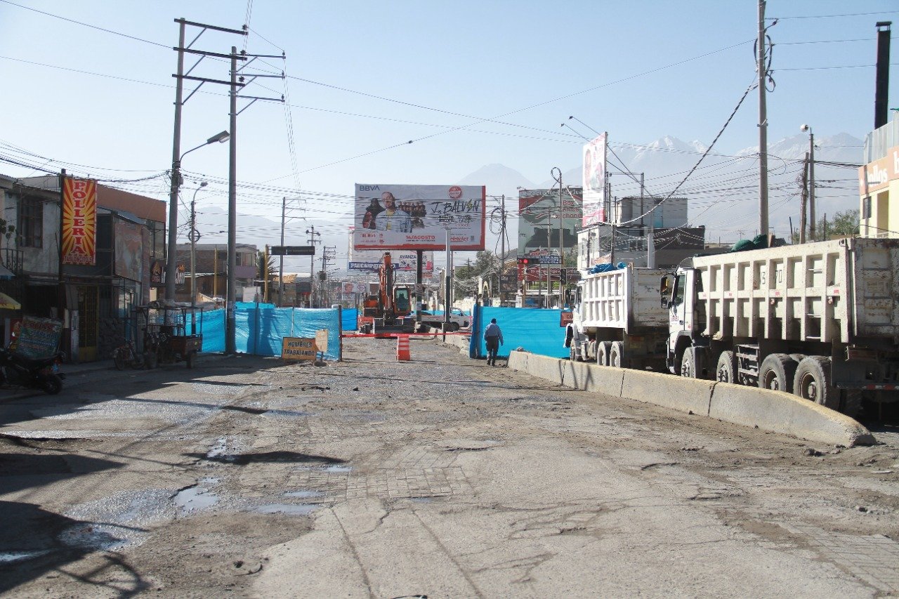 Próxima semana habilitarán una vía de intercambio vial Bicentenario