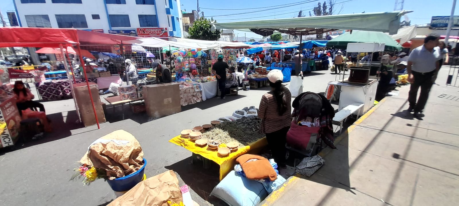 Comercio ambulatorio volvió a tomar calles por Navidad