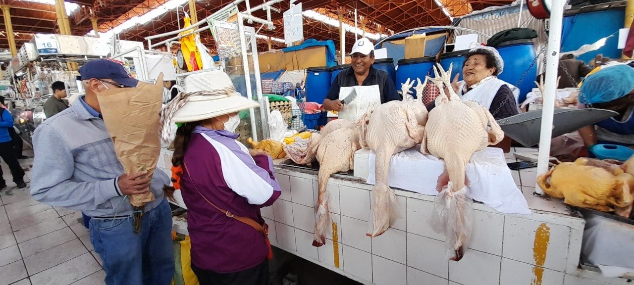 Hay poca expectativa por la compra de pavo a S/14 el kilo