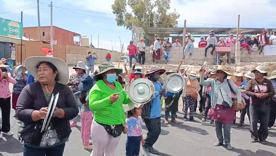 Protestas se registran en casi 9 regiones