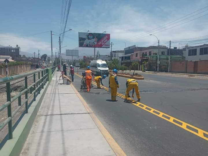 Solo en los distritos de Bustamante y Quequeña hay ciclovías útiles