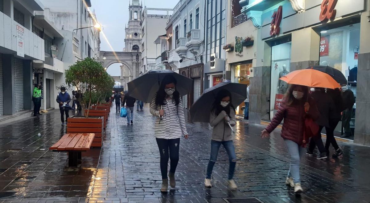 A partir de enero lluvias serán por encima de su valor normal