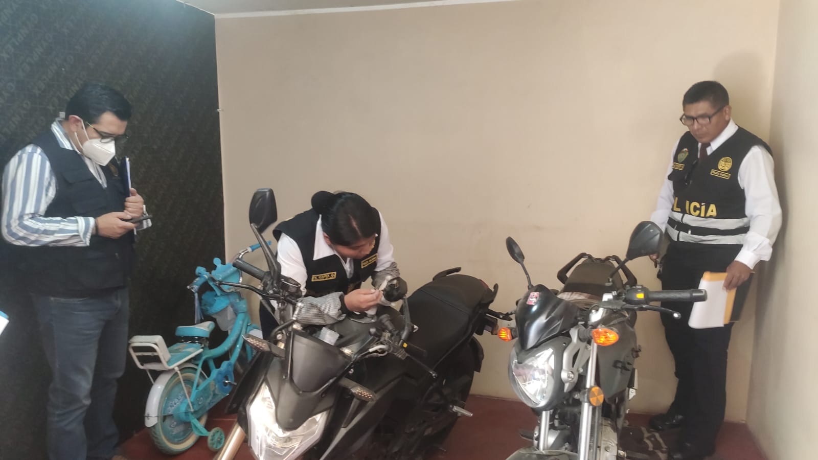 Habrían utilizado motos robadas en asalto a cambista en Yanahuara