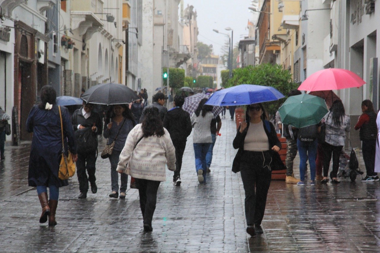 Senamhi pronosticó lluvias hasta fines de enero