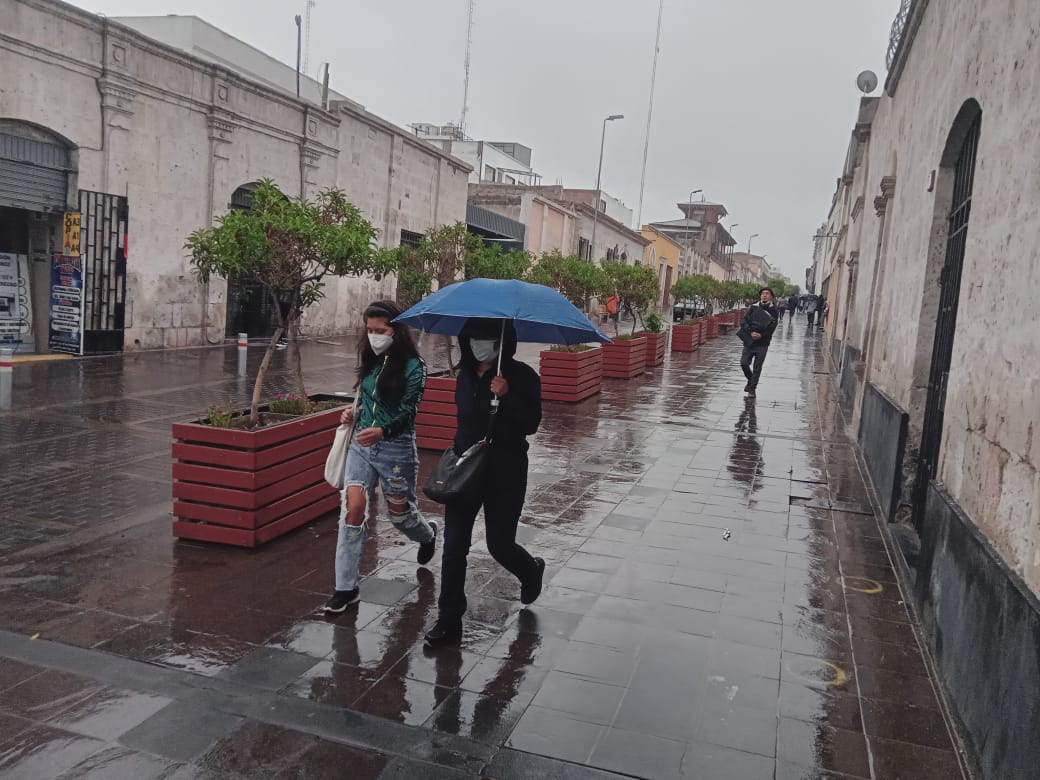 Lluvias podrían disminuir de intensidad esta semana