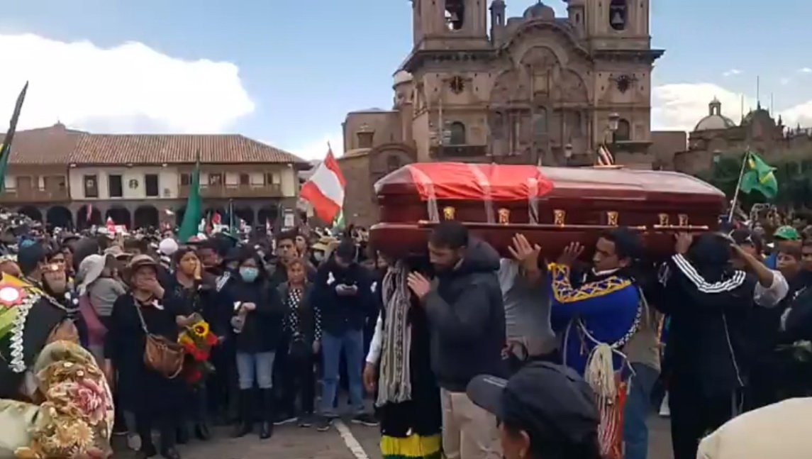 Cusco: Despedida de Remo Candia Guevara