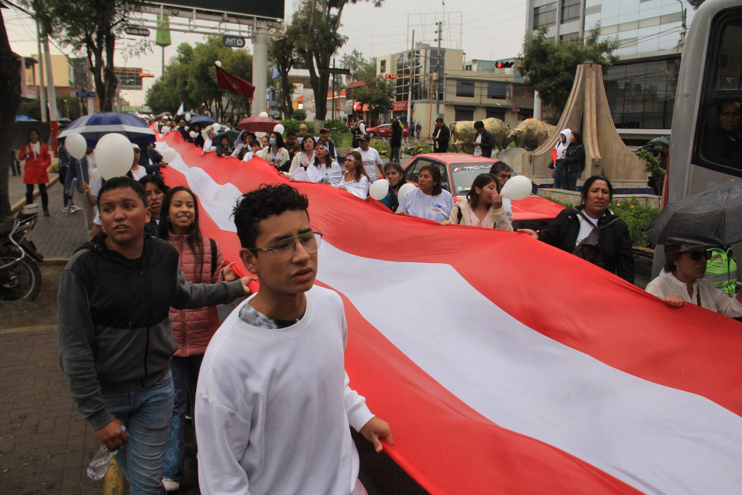 Convocan a la segunda marcha por la paz este jueves en Arequipa