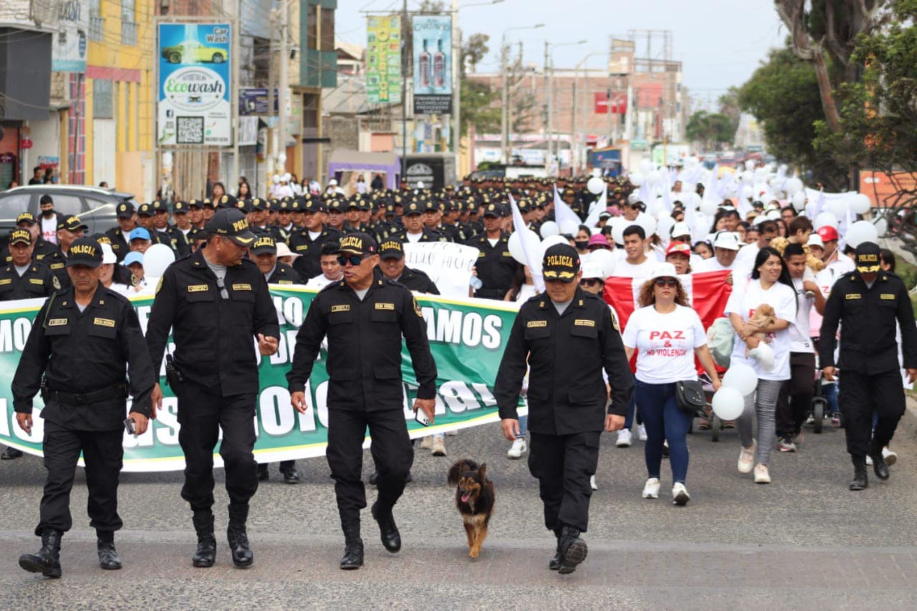 La PNP convoca a la ciudadanía a una «marcha por la paz»