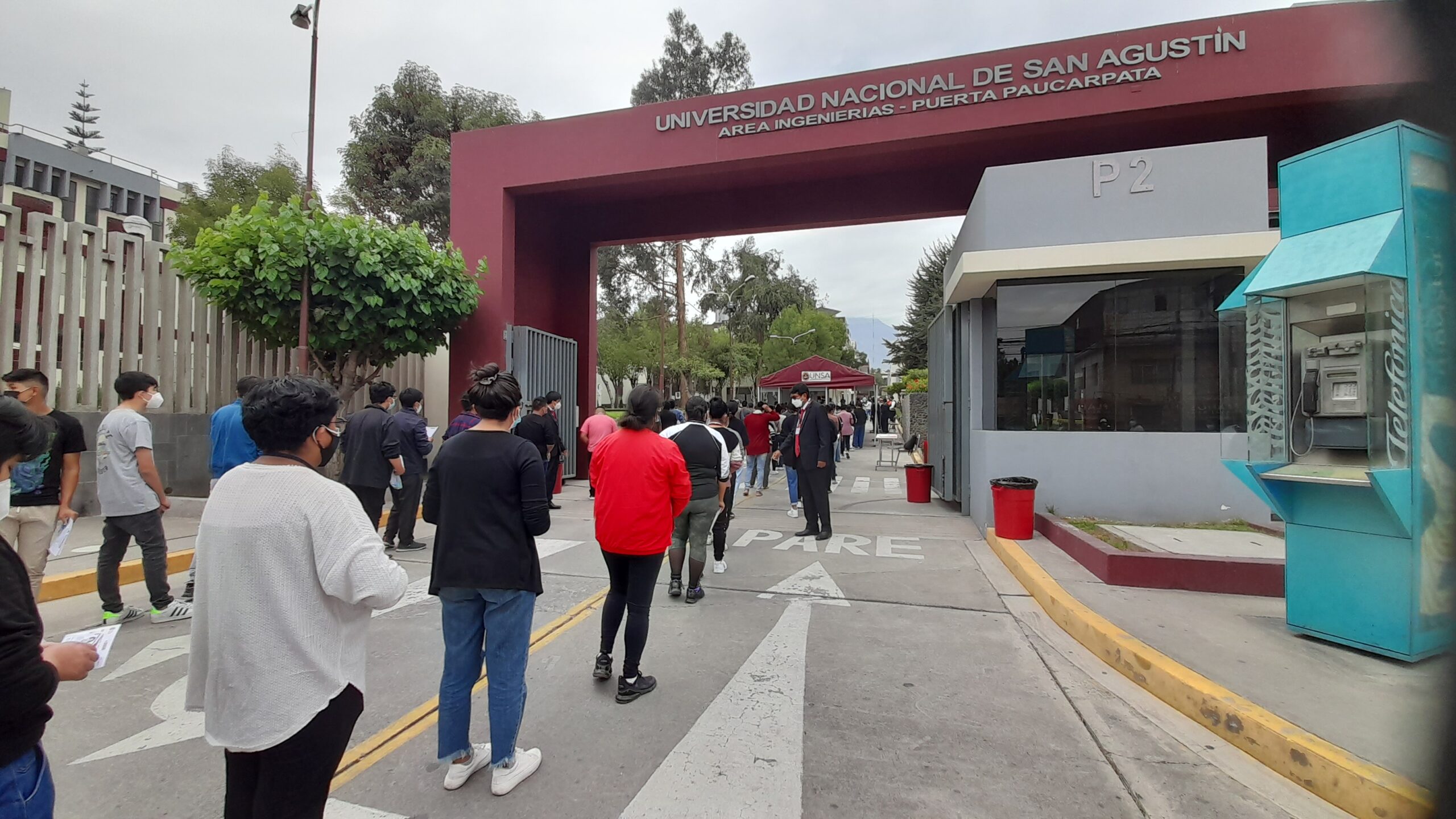 Examen de la UNSA se reprograma por coyuntura