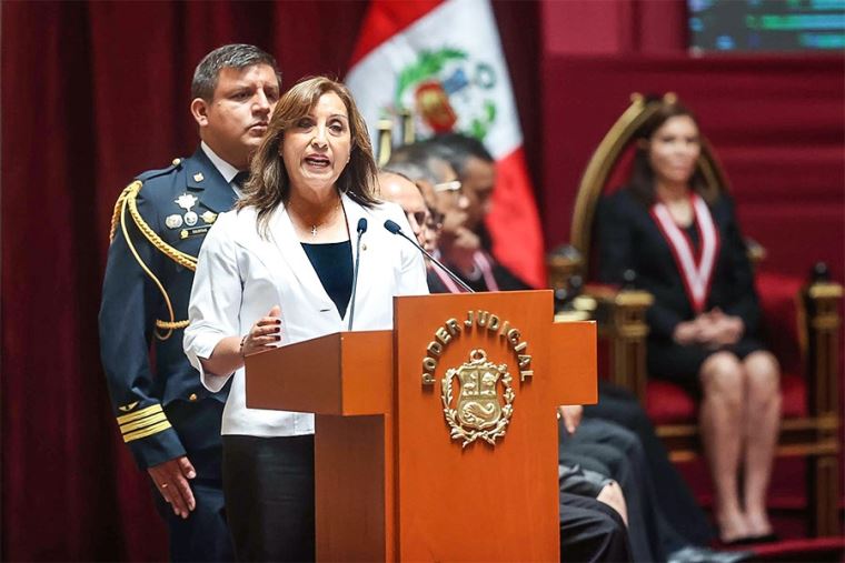 Presidenta Boluarte reafirmó ante CIDH promoverá el diálogo y la paz