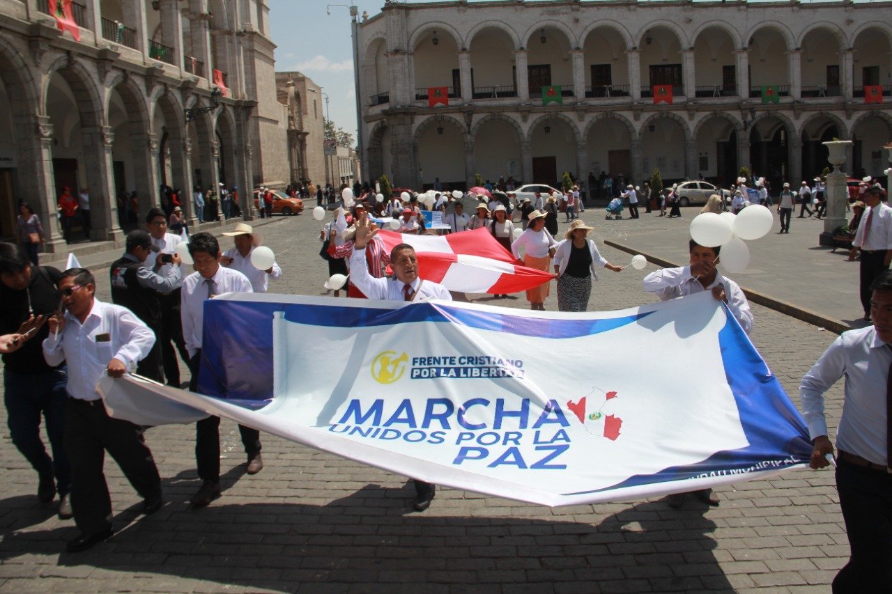 Las marchas por la paz