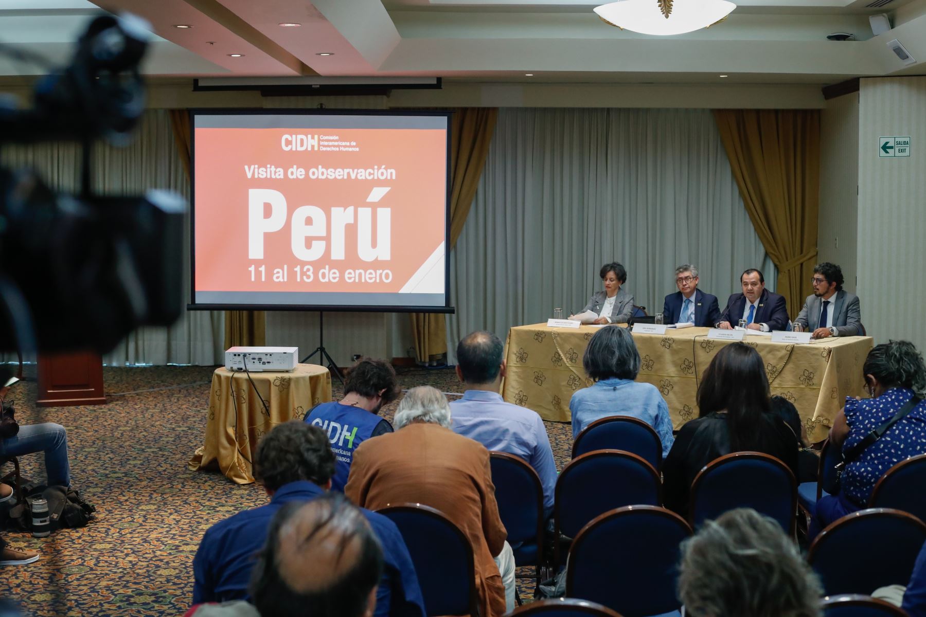 CIDH emitirá informe sobre situación del Perú en 30 días