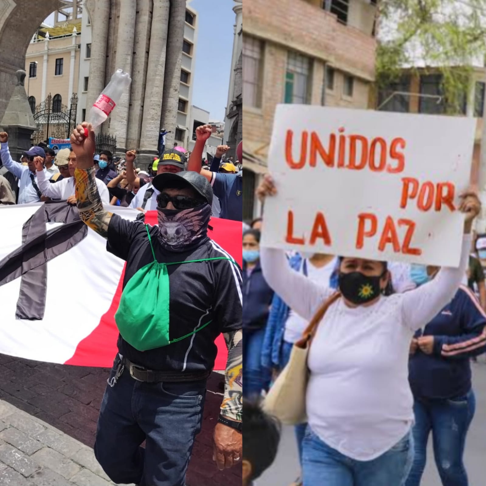 Anuncian marcha por la paz a la par de paro nacional