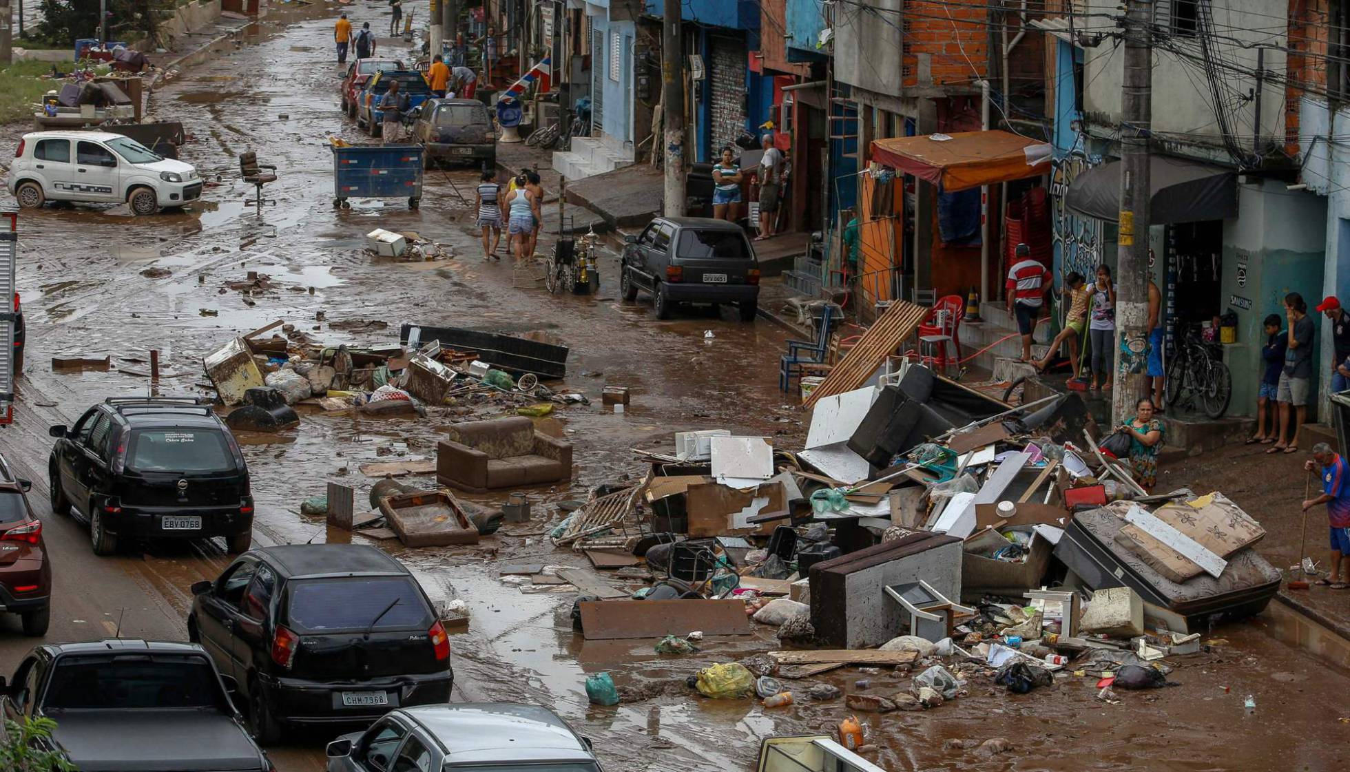 Al menos 19 personas mueren por las lluvias en Sao Paulo