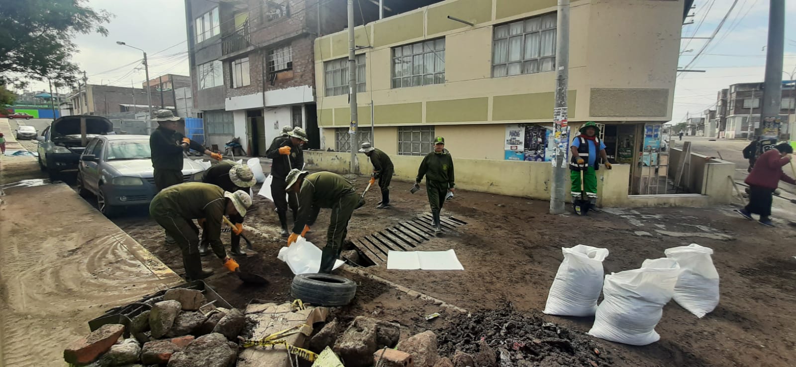 Numerosas emergencias se presentan en Paucarpata