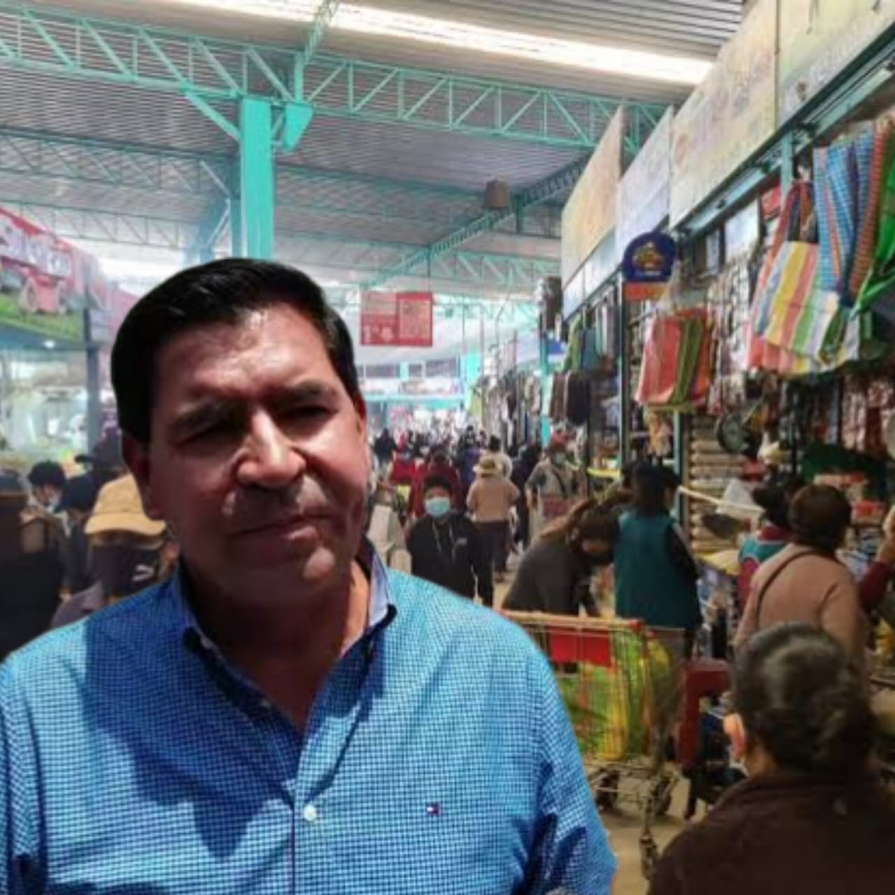 Alcalde bustamantino advierte cierre de mercados del Avelino que mantengan deudas