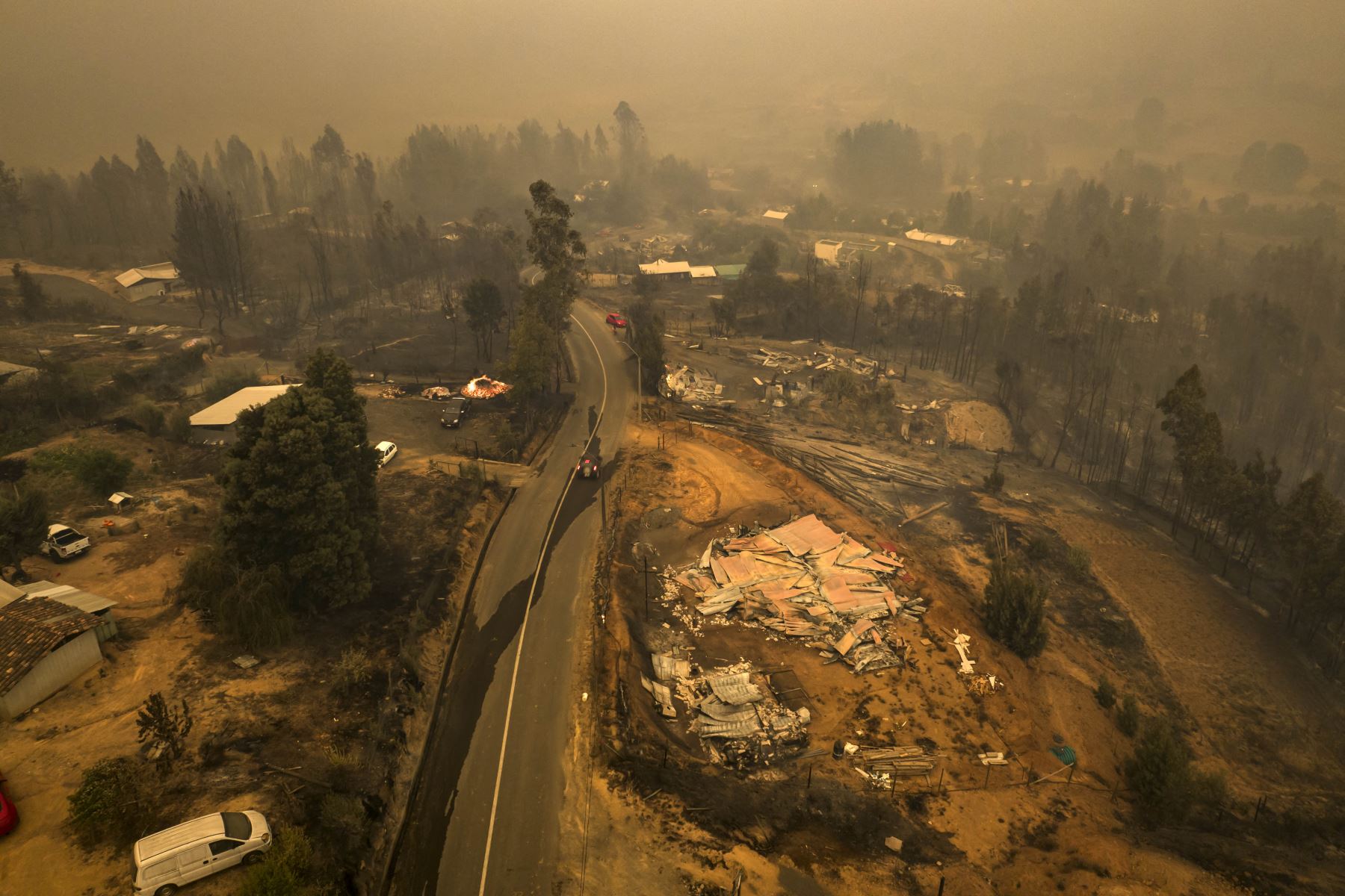 Ola de incendios muestra una situación favorable