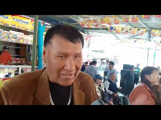 Feria escolar desde el estadio Melgar, conversamos con Gregorio Quispe