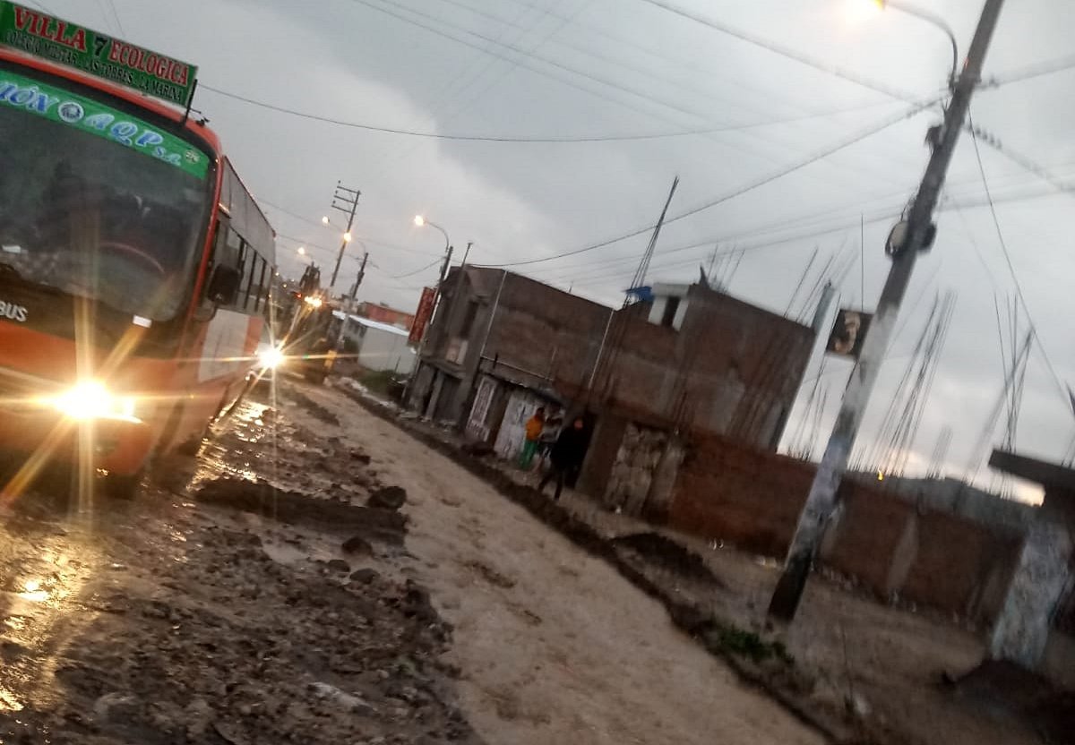 Senamhi incluye a Arequipa en alerta de precipitaciones pluviales