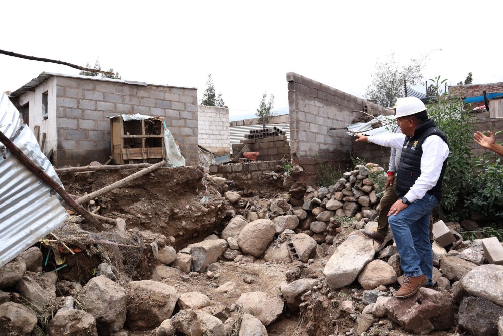 Declaran en emergencia a Cayma por intensas lluvias