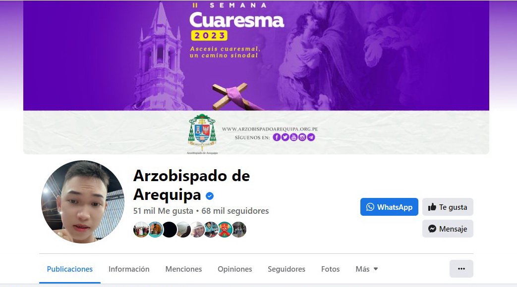 Hackearon fanpages de Arzobispado y Ugel Norte