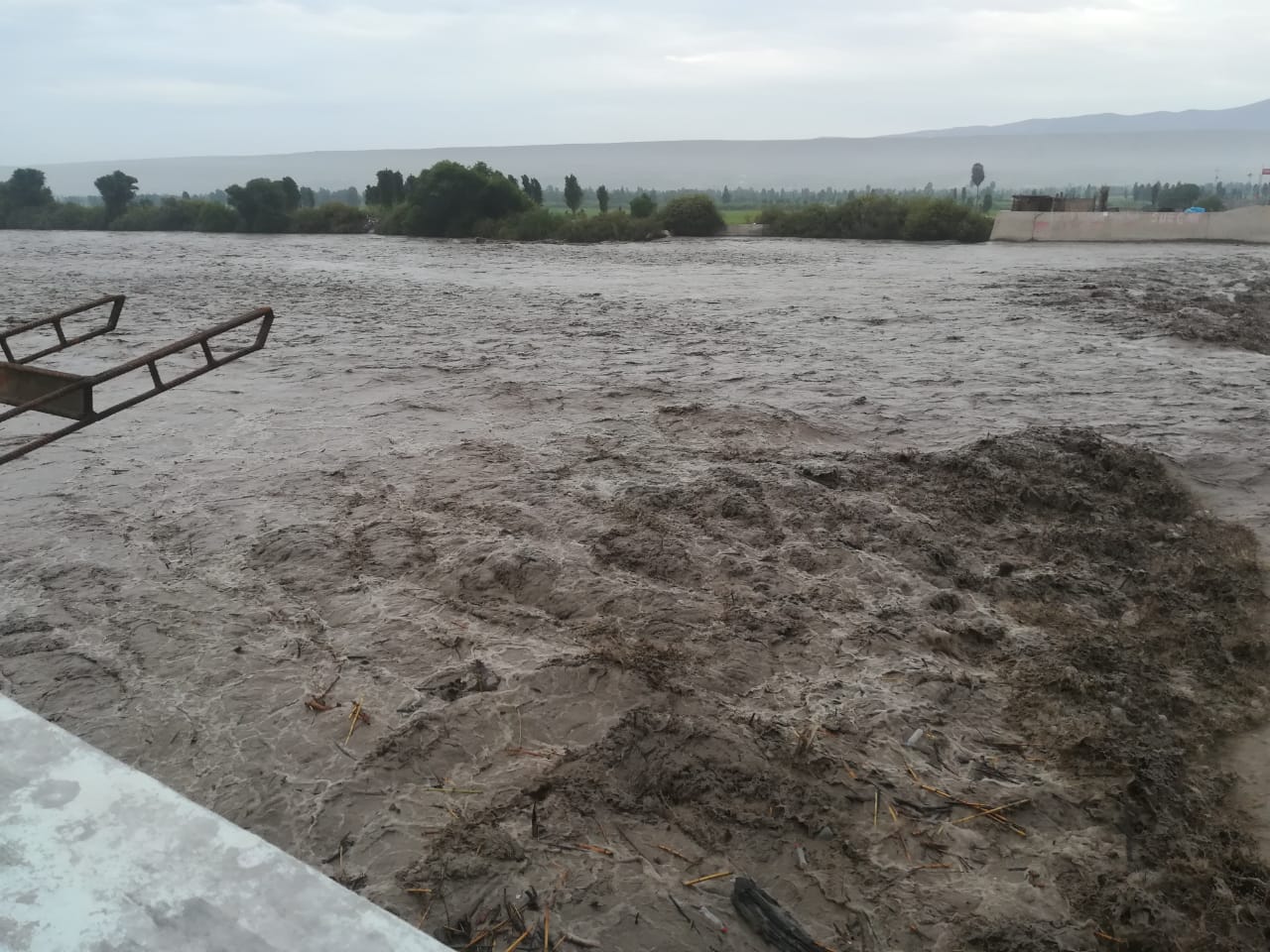 Preocupa incremento de caudal del río Tambo