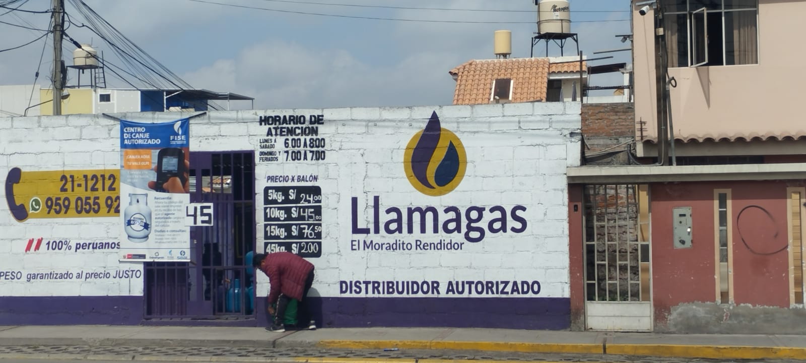 Precio del gas doméstico se regulariza en Arequipa tras baja de protestas