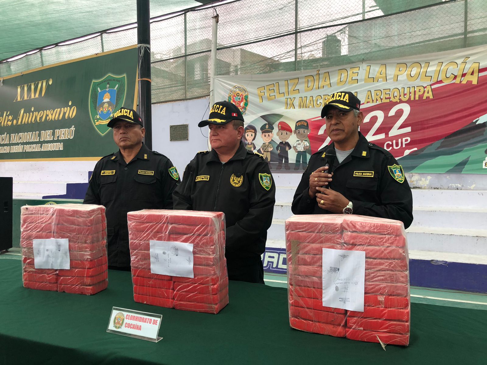 Cien kilos de droga incautaron en lo que va del año 2023