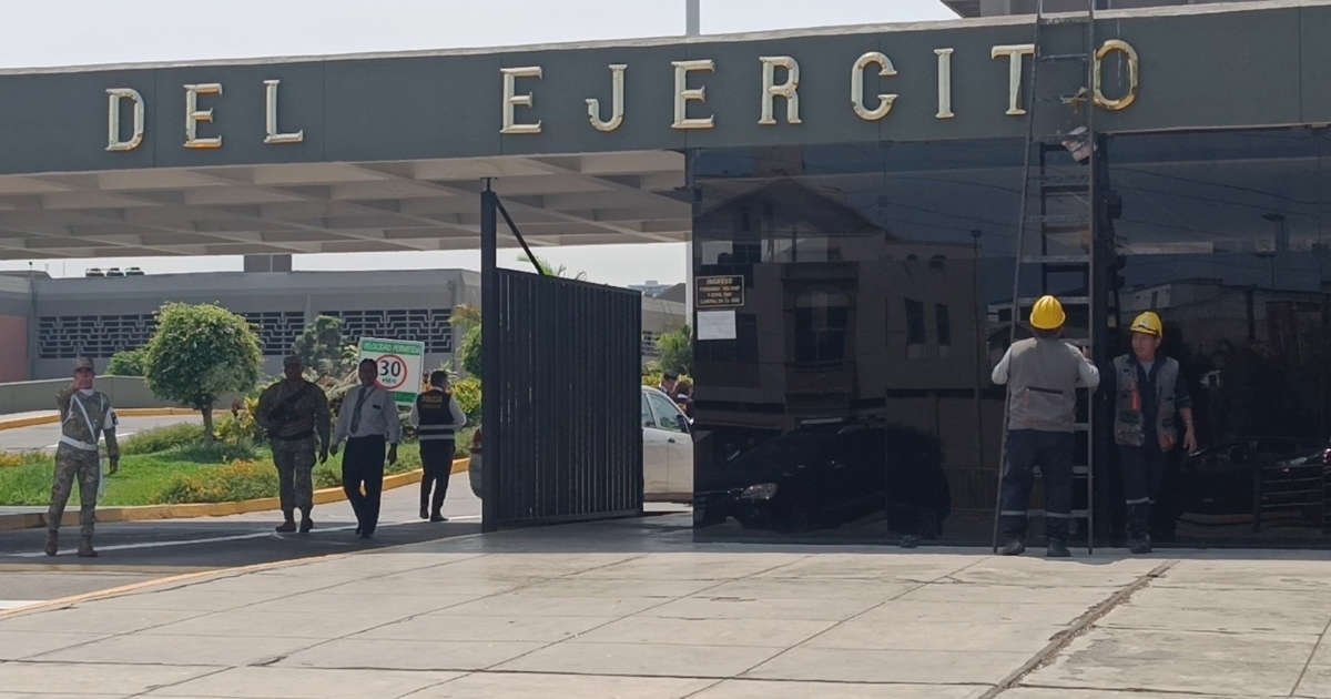 Fiscal realiza diligencia en el Cuartel del Ejército por red de narcotráfico