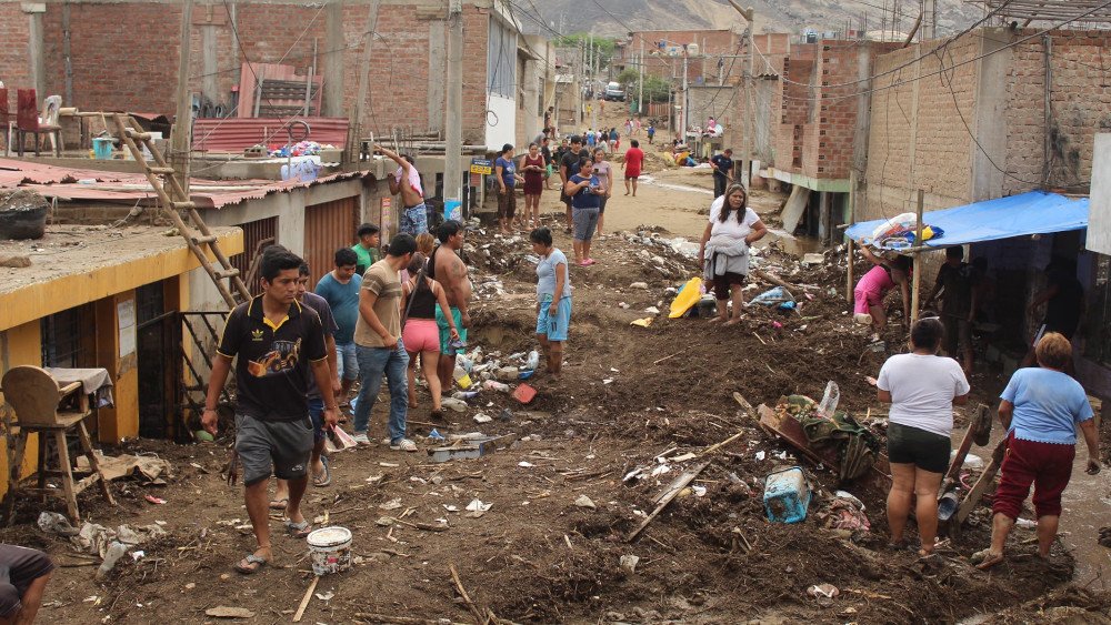 Más de 4 mil viviendas fueron destruidas por intensas lluvias