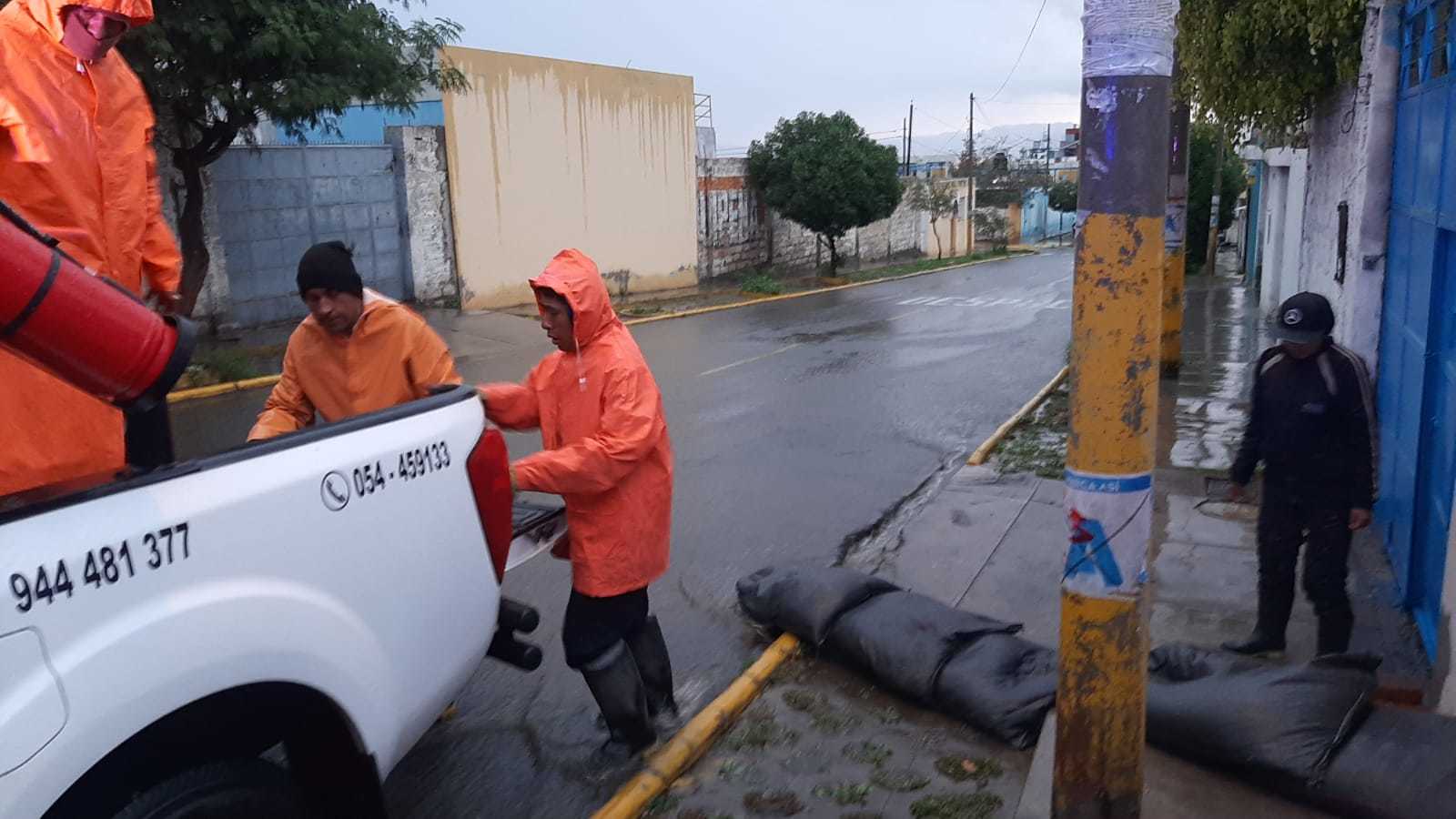 Cayma se declara en emergencia tras lluvias de ayer