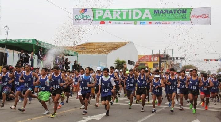 Chip obligatorio para Maratón Virgen de la Candelaria 2023