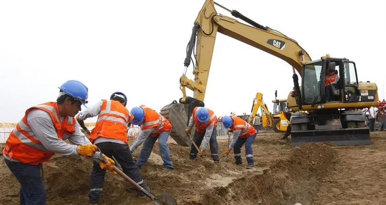 Las obras de reconstrucción