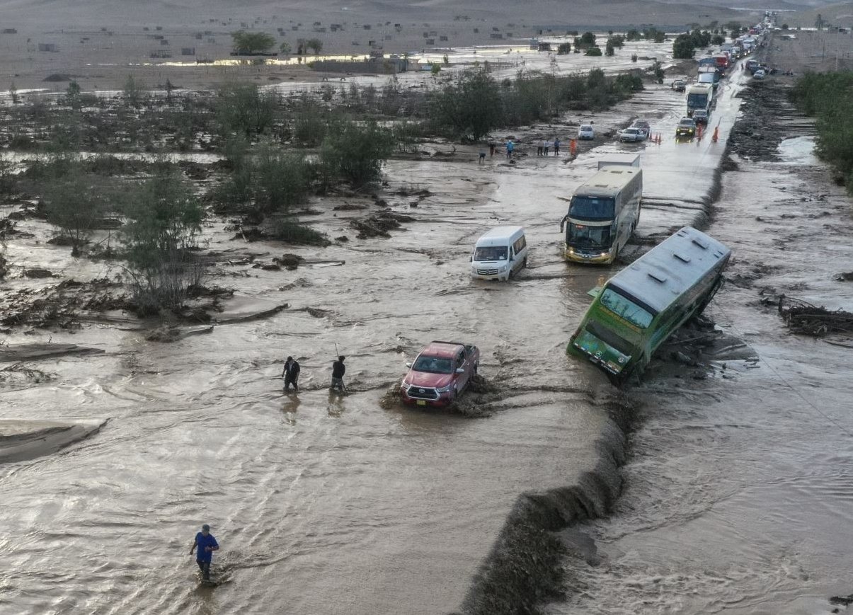 Lluvias se intensifican en Diez regiones del país