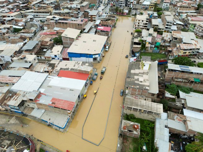 Ciclón Yaku implacable en regiones del norte del país