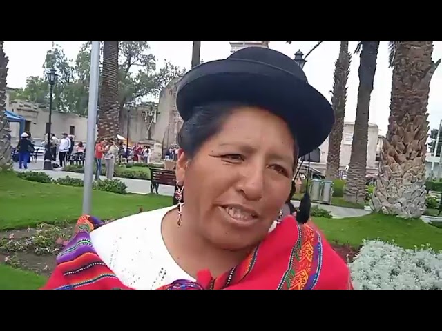 Conversamos con la presidenta de la asociación Mujeres Campesinas Los Milagros, Delfina Torres