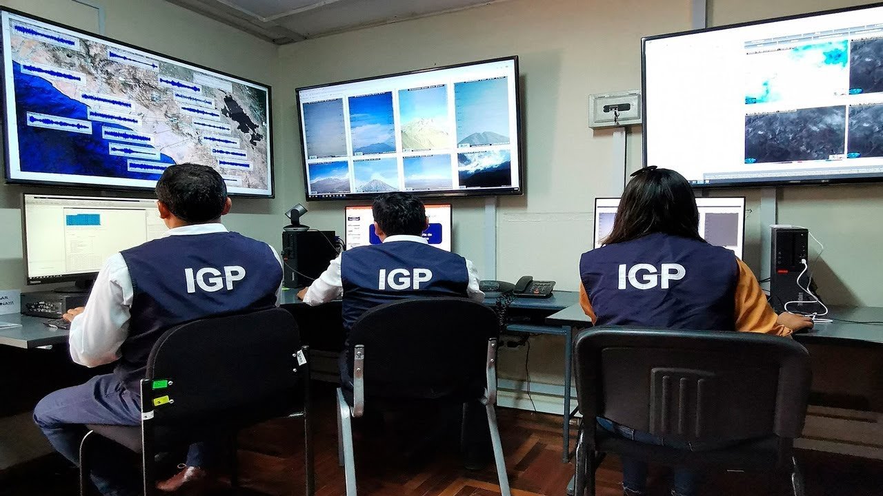 IGP realiza vigilancia permanente con Observatorio Vulcanológico del Sur