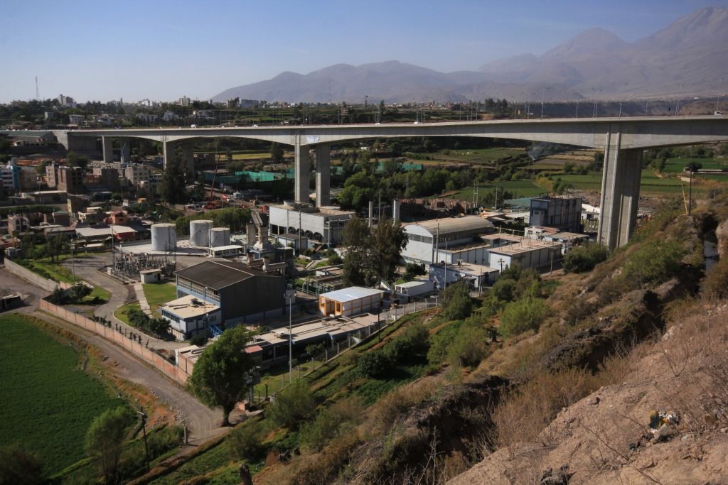 OCI observa torres de transmisión de EGASA puestas a tierra