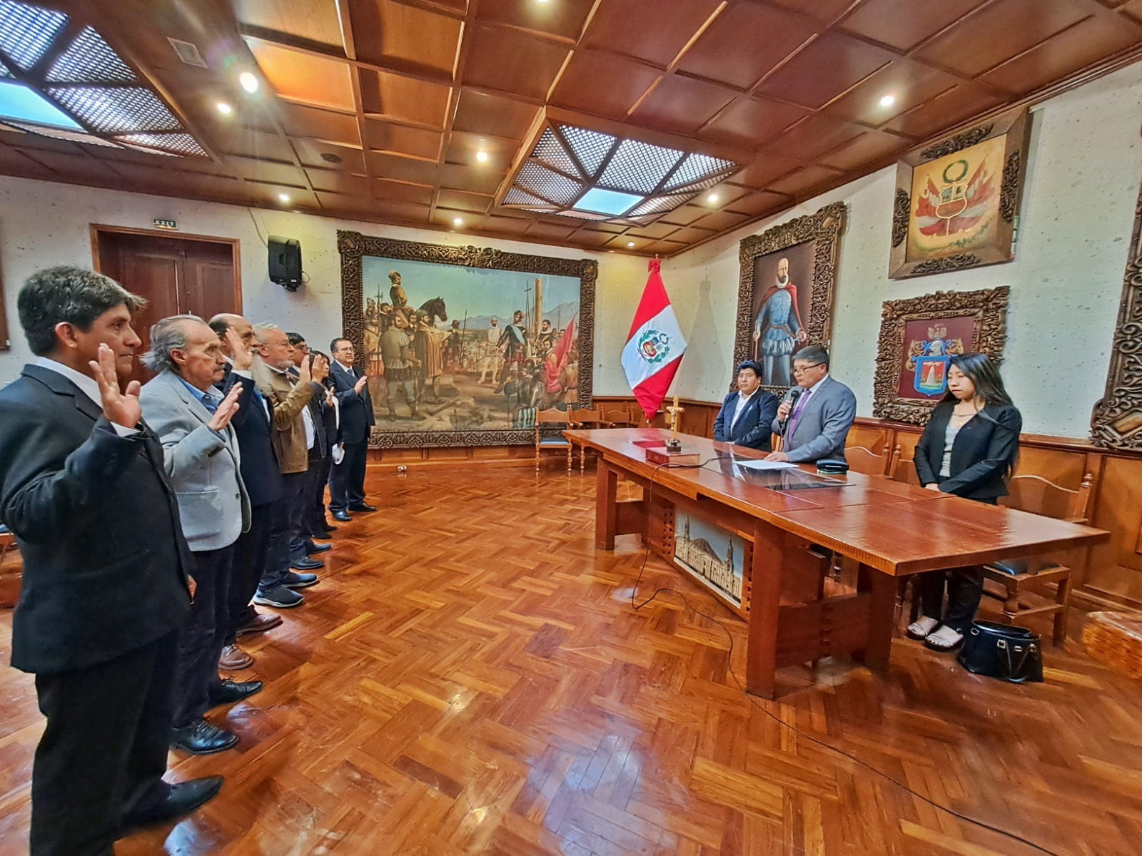 Juramentaron miembros de la Superintendencia del Centro Histórico