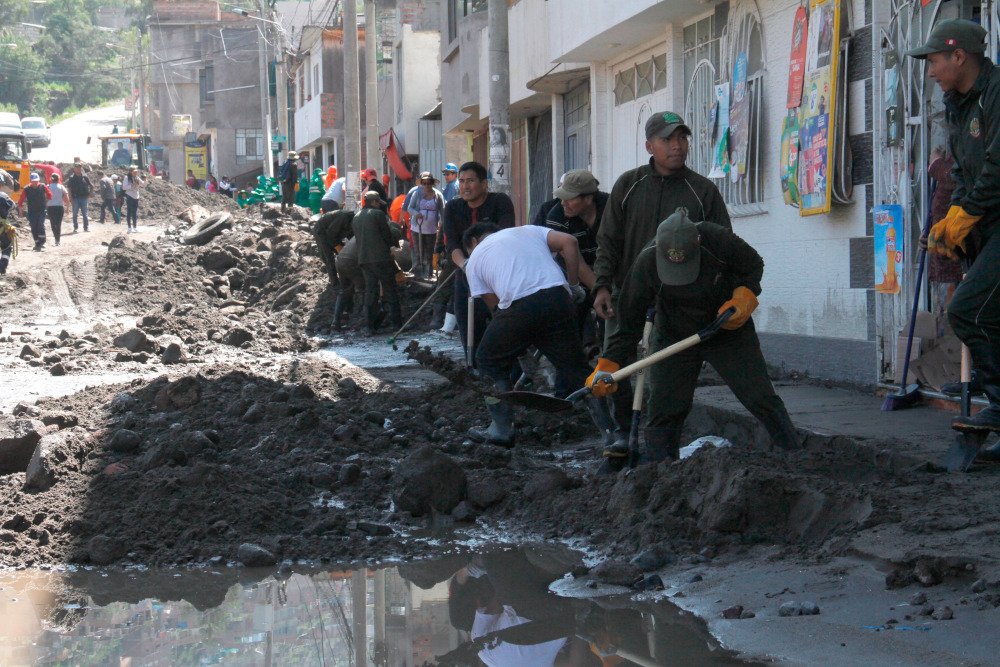 Más de 60 familias afectadas por intensas lluvias en Arequipa