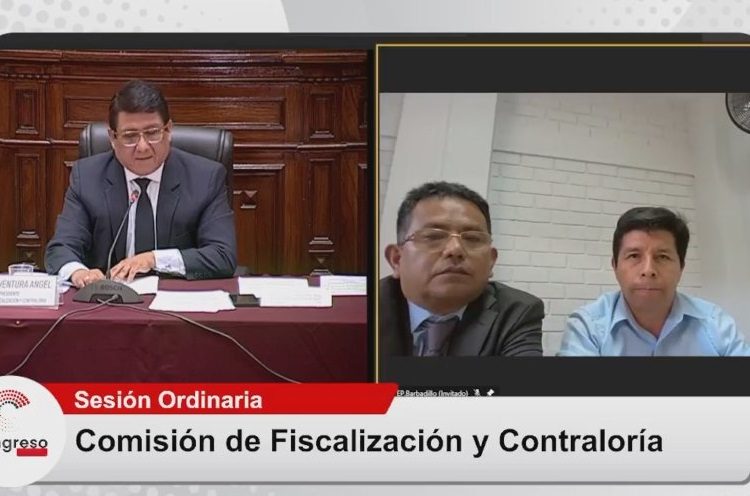 Castillo se negó a declarar en Comisión de Fiscalización