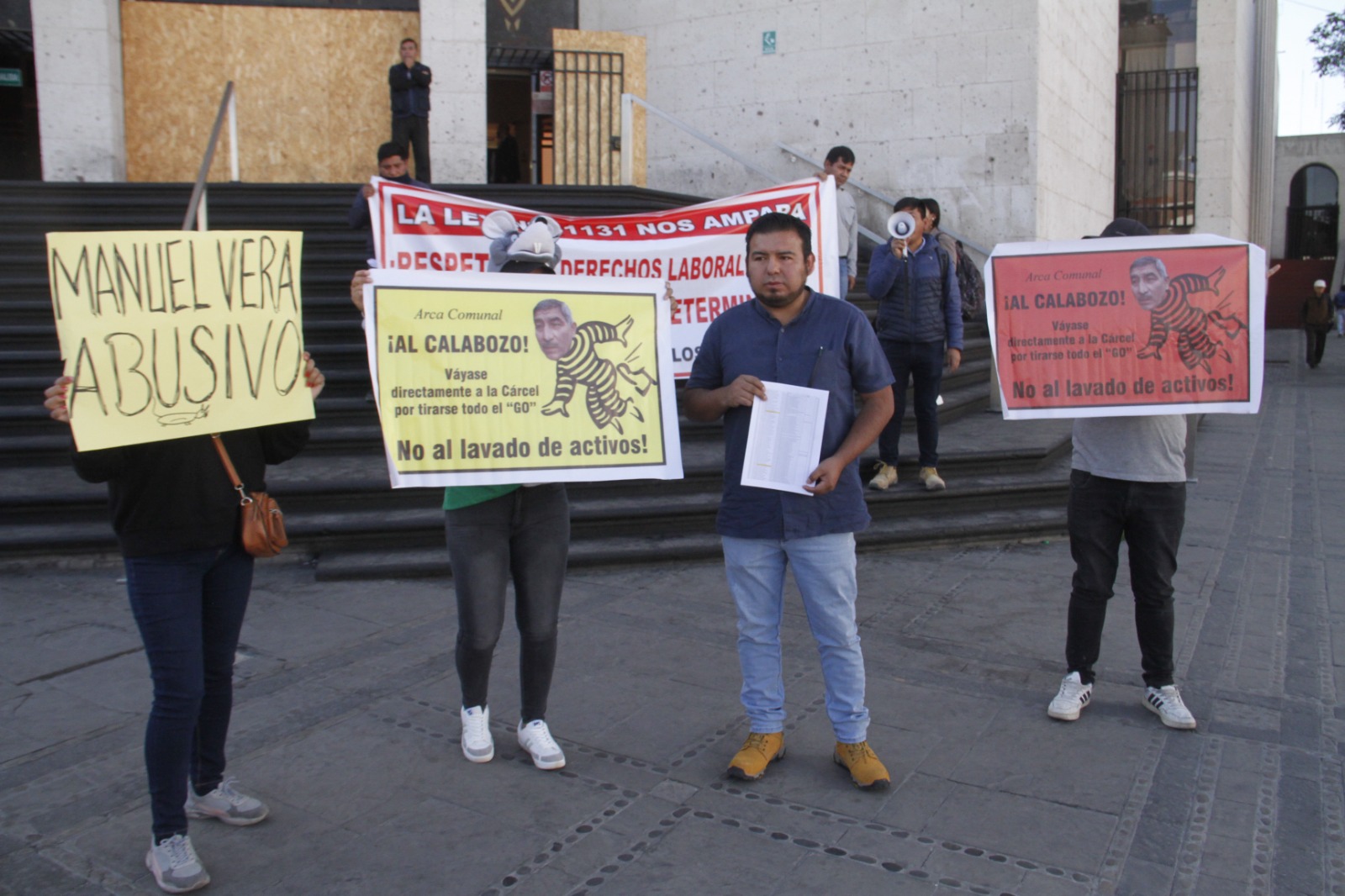 Trabajadores de Cerro Colorado denunciaron despidos arbitrarios